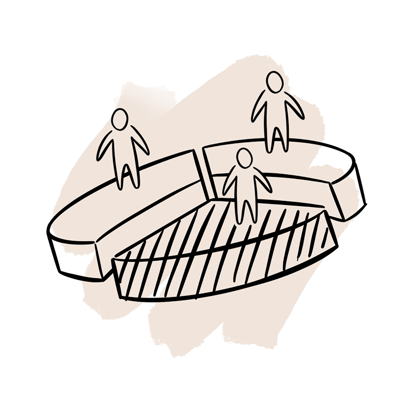 To find and understand target groups - Icon